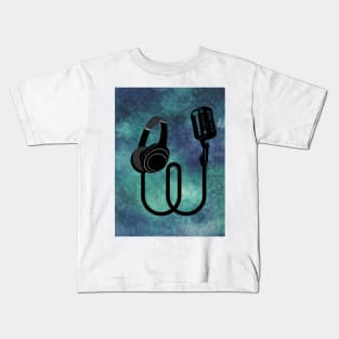 headphones Kids T-Shirt